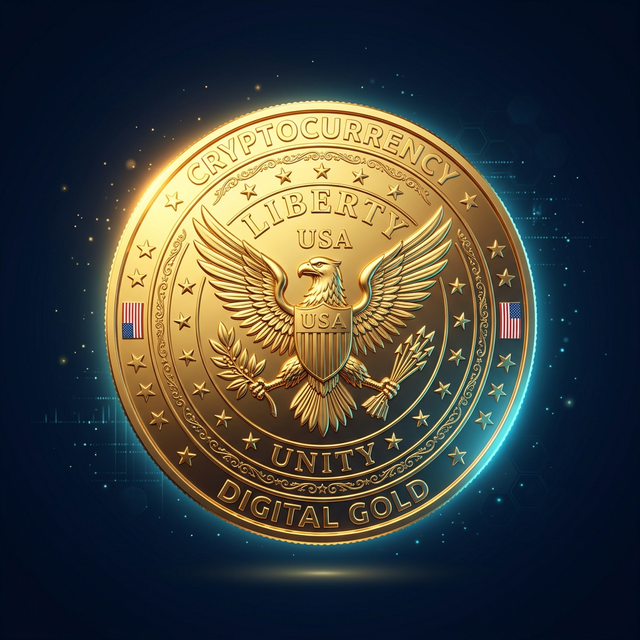 Patriot Token Gold Crypto Coin